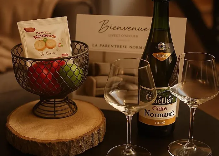 La Parenthese Normande- Balneo - Video Projecteur 別荘