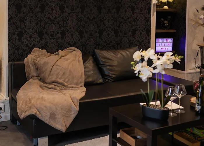 別荘 La Parenthese Normande- Balneo - Video Projecteur Almeneches